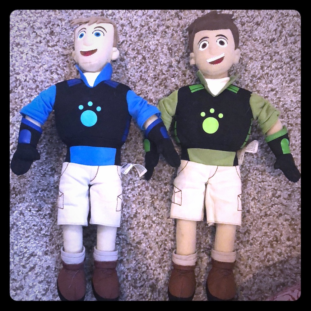Wild kratts plush dolls
